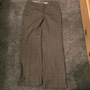 Colorful plaid pants